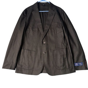 J.Crew Ludlow Slimfit Blazer Moon Worsted Wool Blend Houndstooth Olive Preppy